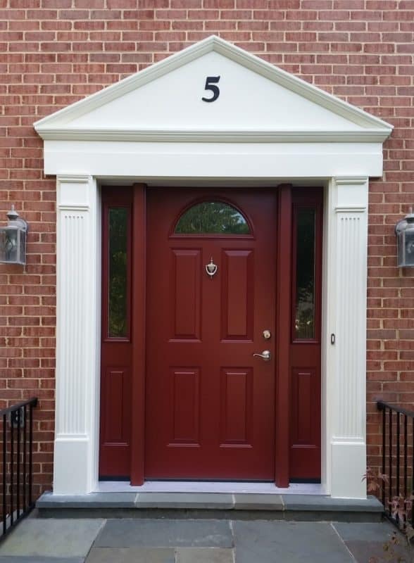 omega front entry door