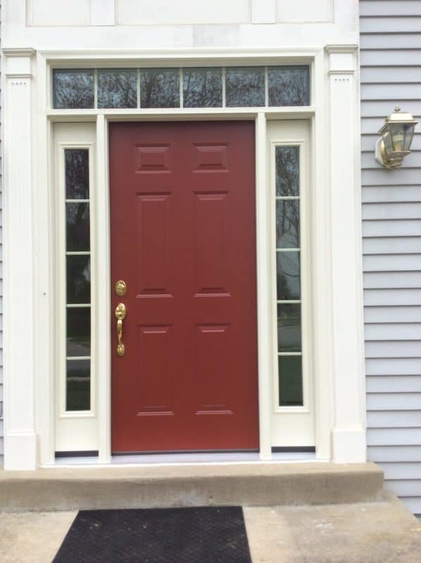 omega front entry door